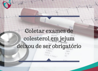 Exames de colesterol podem ser coletados sem jejum