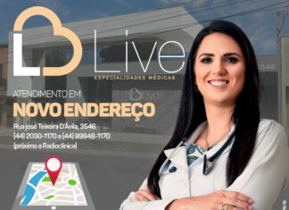 Estamos em novo Enderenço